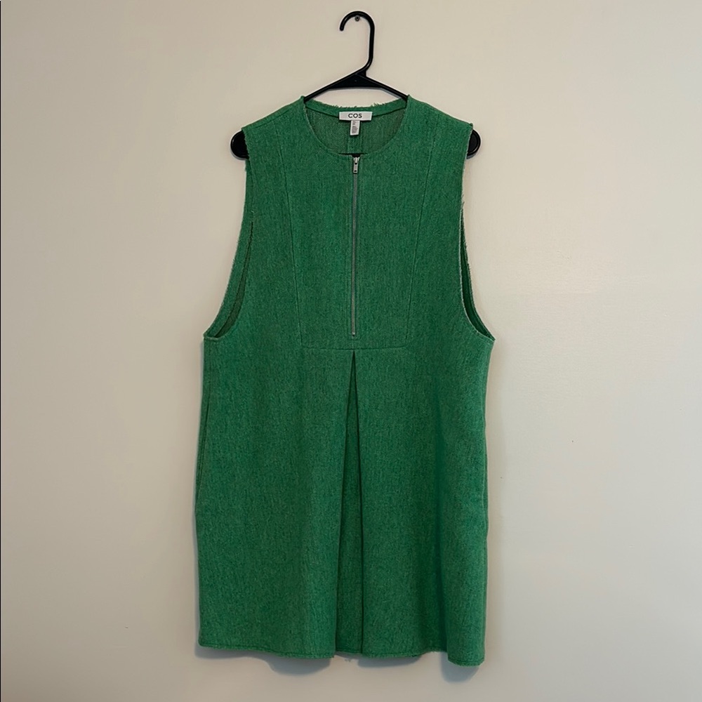 Green Wool Blend Garment